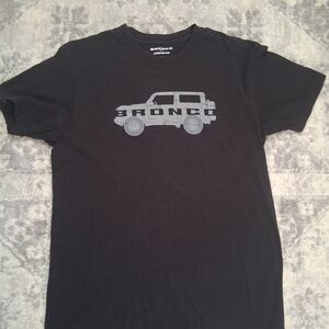 Bronco Black Short Sleeve Tee